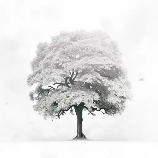 oak tree, Jester, Music, Blackbirds, Old signpost tattoo design idea