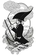 seafarer tattoo design idea