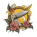 stairway to heaven led Zeppelin tattoo design idea