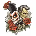 Phantom of the opera  tattoo design idea