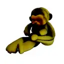 a stuffed monkey tattoo design idea