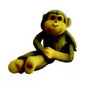 a stuffed monkey tattoo design idea