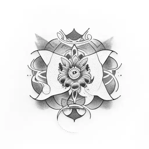 Mother memorial tattoo design idea