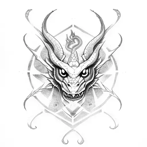 dragon lore awp tattoo design idea