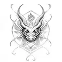 dragon lore awp tattoo design idea