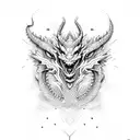 dragon lore awp tattoo design idea
