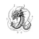 dragon lore awp tattoo design idea