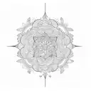 Eternal Garden tattoo design idea