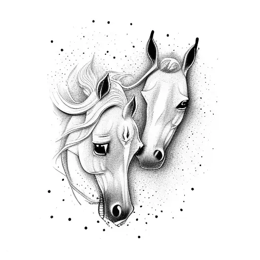 bojack horsemen tattoo design idea