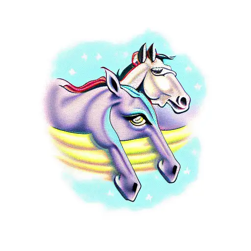 bojack horsemen princess caroline tattoo design idea