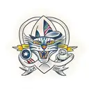 sea lynx tattoo design idea