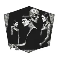 split personality I am quiet tattoo design idea