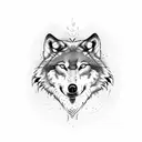 wolf and bears tattoo design idea