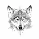 wolf and bears tattoo design idea