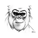 gorillaz art tattoo design idea