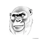 gorillaz art tattoo design idea