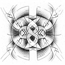 Infinity Symbol tattoo design idea