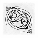 Infinity Symbol tattoo design idea