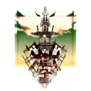 Attack on Titans tattoo design idea