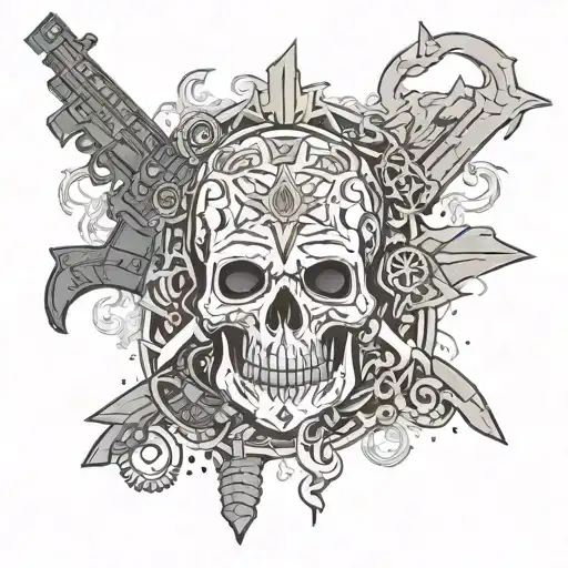 call of duty warzone verdansk tattoo design tattoo design idea