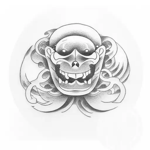 winning over depression tattoo design idea