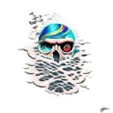 depression tattoo design idea