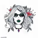 Anna  tattoo design idea