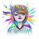 Anna  tattoo design idea