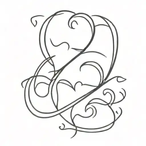 forever together tattoo design idea