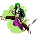 zoro one piece tattoo design idea