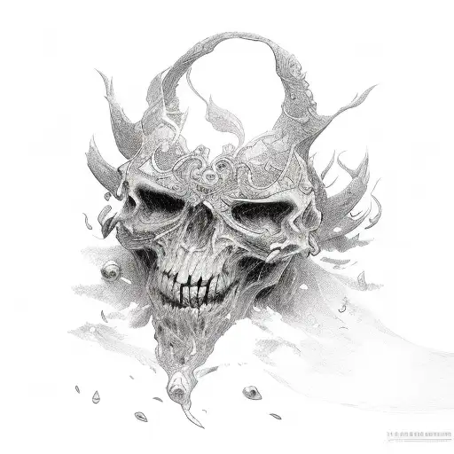 Lich tattoo design idea