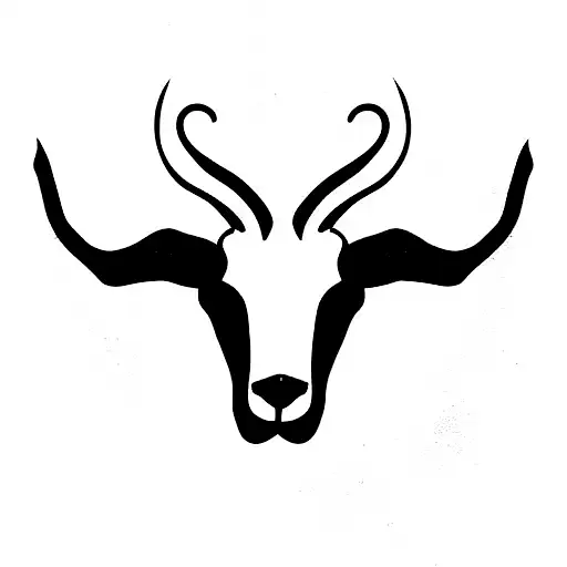 Capricorn leo  tattoo design idea