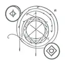 a tribe called blessed tattoo design idea