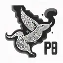 Ancient artifacts, such as hieroglyphics or petroglyphs, combined with modern environmental symbols tattoo design idea