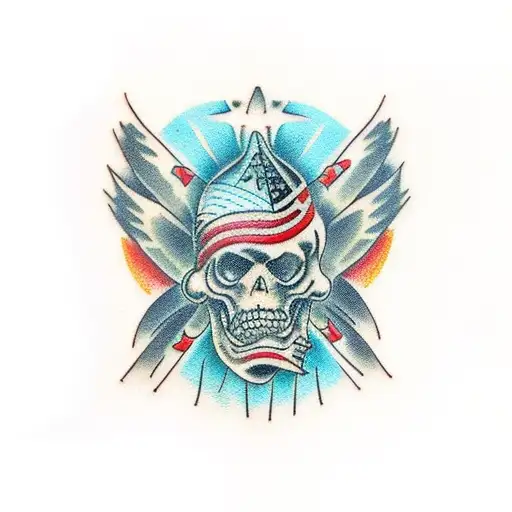 Pai e filha tattoo design idea