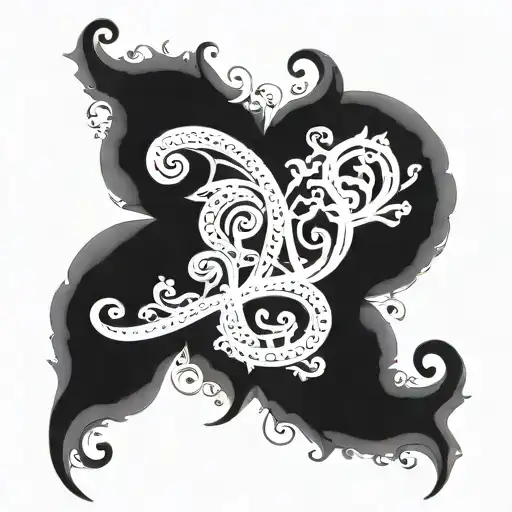 الفهده word in arabic text tattoo design idea