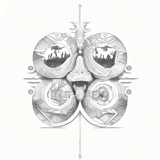 hawaii tattoo design idea