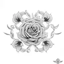 floral rib tattoo  tattoo design idea