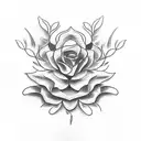 floral rib tattoo  tattoo design idea