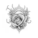 floral rib tattoo  tattoo design idea