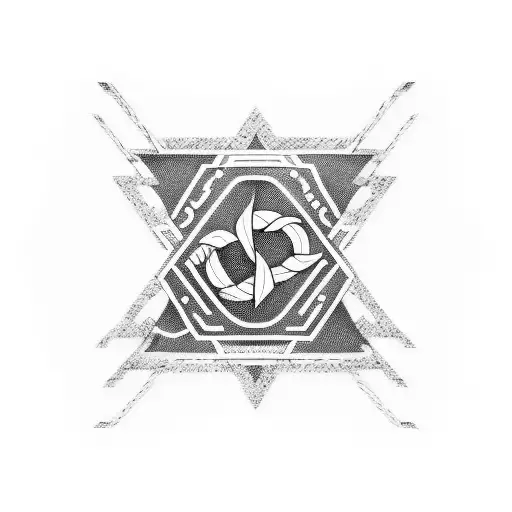 A blackwork tattoo of a racing flag intertwined with a finance graph, symbolizing the fast-paced nature of both racing and finance tattoo design idea