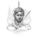 st Sebastian  tattoo design idea