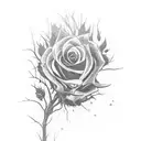 Harry Potter, A Court of Thorns and Roses,  tattoo design idea