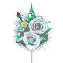 Harry Potter, A Court of Thorns and Roses,  tattoo design idea