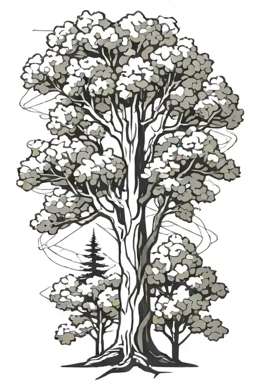 aspen tree for bicep tattoo tattoo design idea