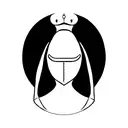 shepardess with mantis blade tattoo design idea