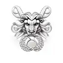 Aries aquarius cancer scorpio sagittarius tattoo design idea