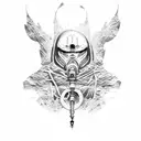 antarctica  tattoo design idea