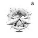 antarctica  tattoo design idea