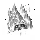 antarctica  tattoo design idea